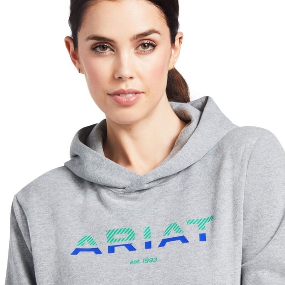 Womens nwt ariat 3D logo hoodie - Picture 2 of 4